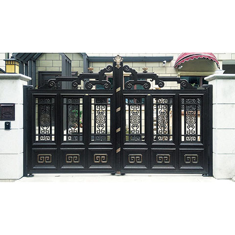 中式风格.铝艺庭院门